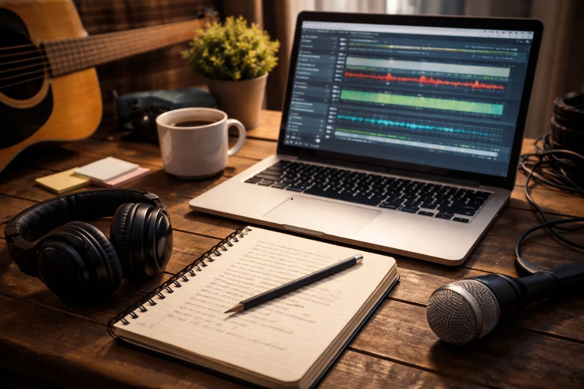 How Linux Musicians Can Turn Vocal Ideas Into Written Lyrics