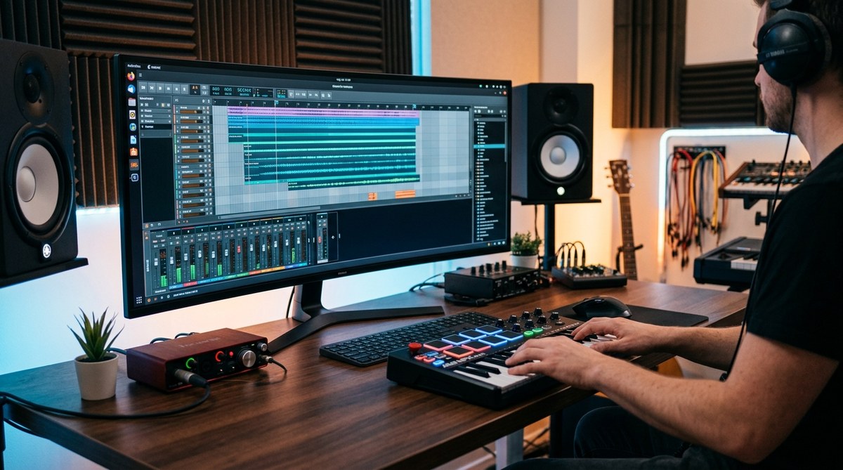 Best DAWs for Music Production on Linux
